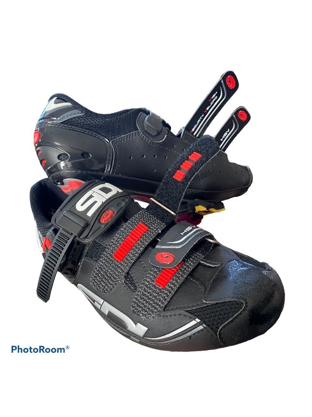 SIDI Shoes HSV Carbon Cycling Biking Black EU 43.5/US 10.5 Athletic